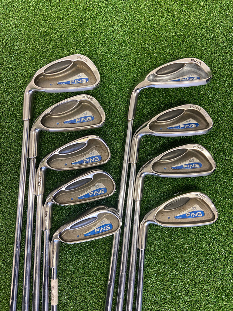 Ping G2 Left Hand Golf Irons - Secondhand