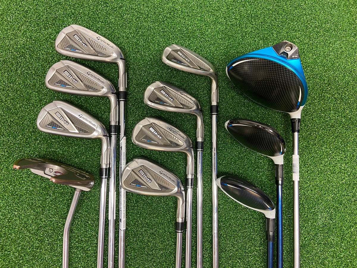 TAYLORMADE SIM2 MAX Golf Clubs Package Set Secondhand (ex demo