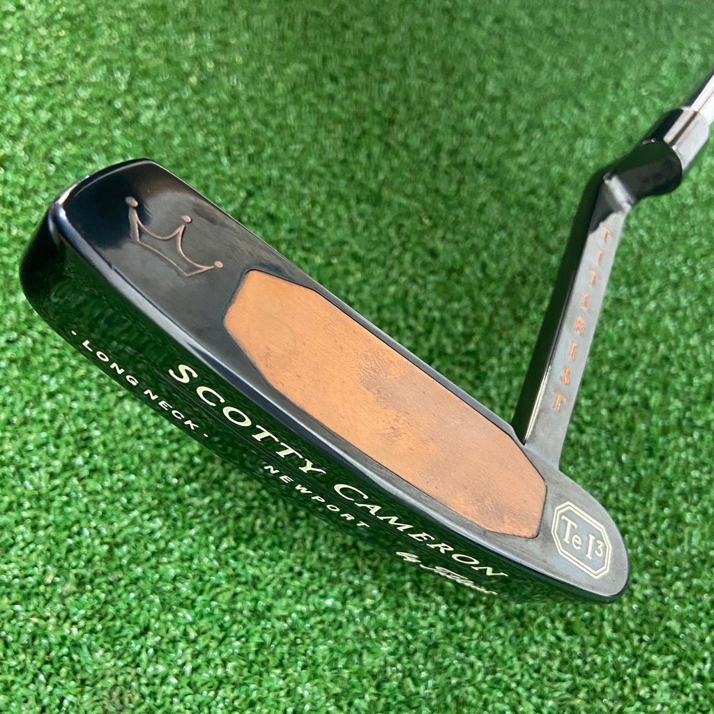 Scotty Cameron Teryllium Newport Te I3 Long Neck Putter - Limited Edition Secondhand Refurbished