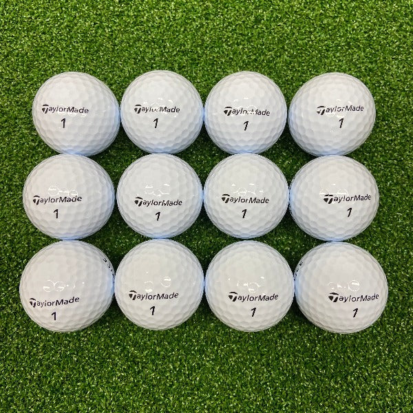 Taylormade Practice Range Golf Balls - White - Dozen (12 balls)