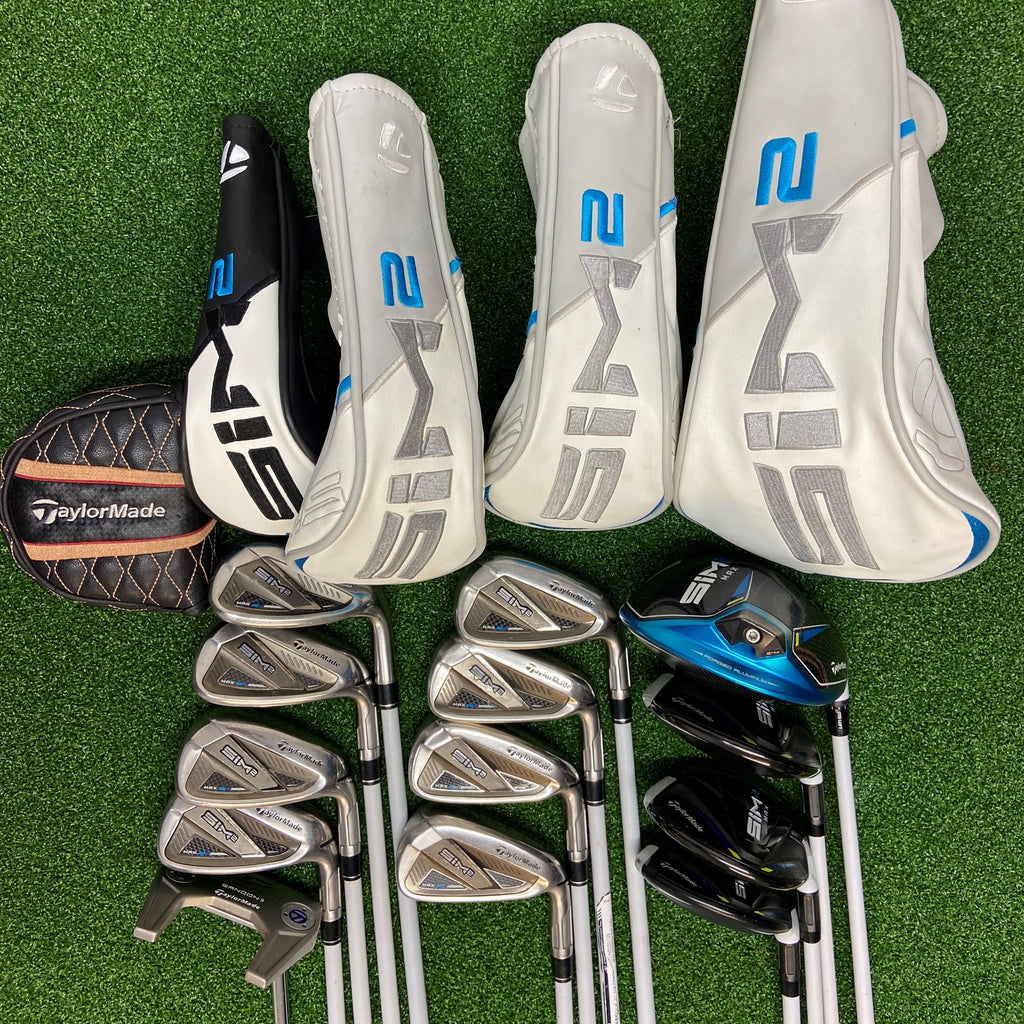 TAYLORMADE SIM2 MAX LADIES GOLF CLUBS PACKAGE SET - Secondhand Ex-Demo