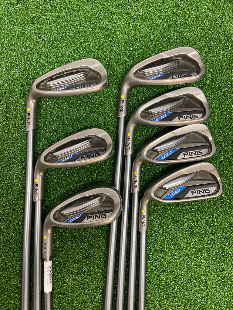 PING G30 Left Handed Golf Irons - Secondhand