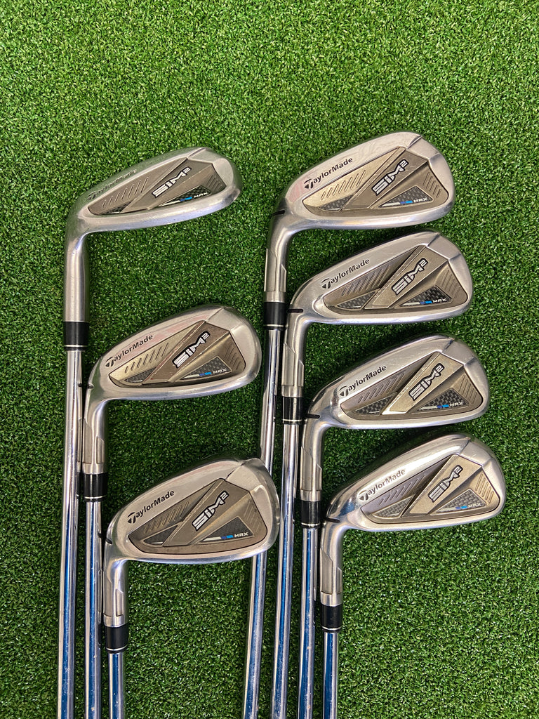 Taylormade Sim2 Max Left Hand Golf Irons - Secondhand