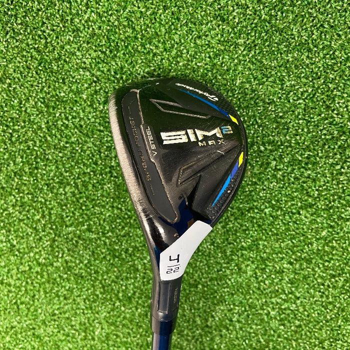 Taylormade Sim2 Max Lefthanded Golf Hybrid / Rescue No.4 - Secondhand