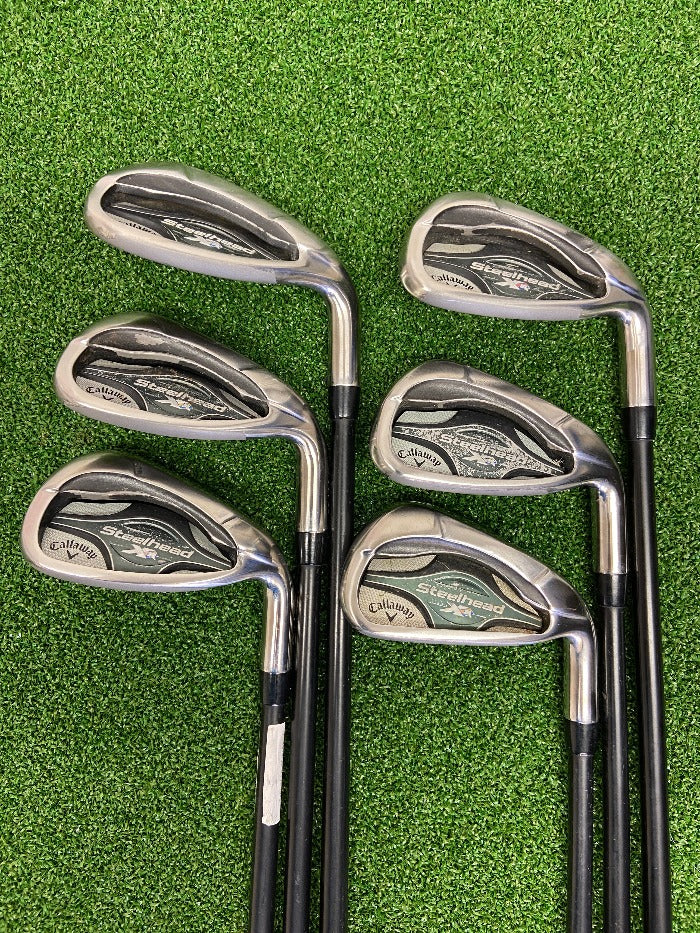 Callaway XR Steelhead Golf Irons - Secondhand