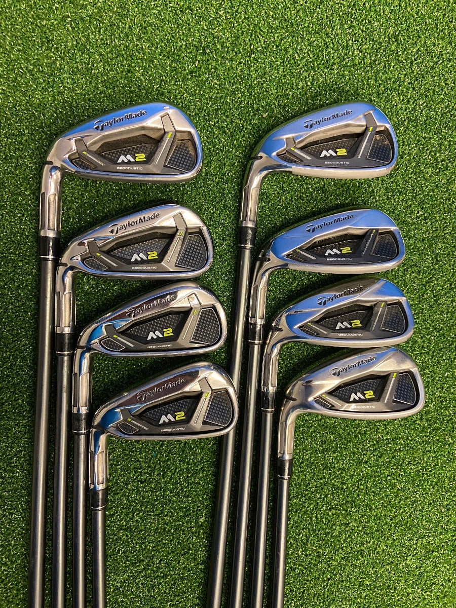Taylormade M2 Left Handed Golf Irons Secondhand Andrew Morris Golf