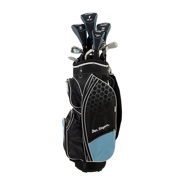 Ben Sayers M8 Ladies Golf Package Set - Sky Blue - Left-Handed