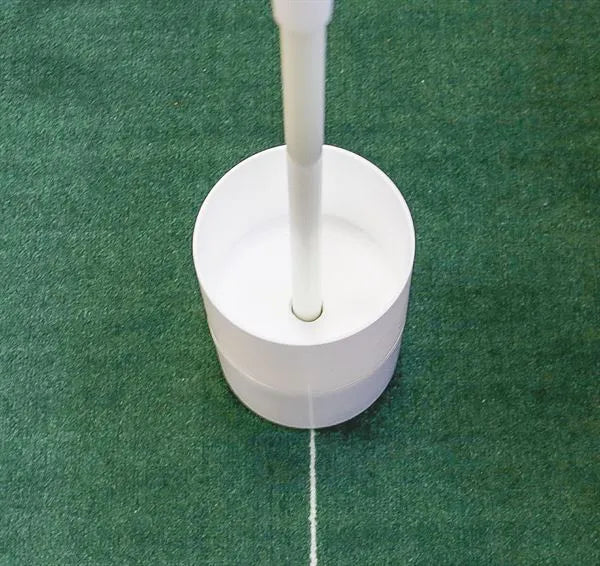 Golf Flagstick with Putting Cup - Standard Golf Hole size