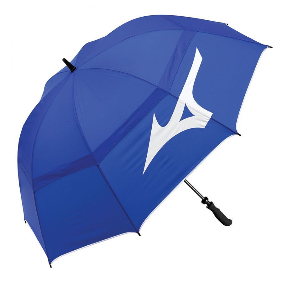 Mizuno Tour Twin Canopy Golf Umbrella - Blue/White