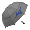 Mizuno Tour Twin Canopy Golf Umbrella - Grey/Blue