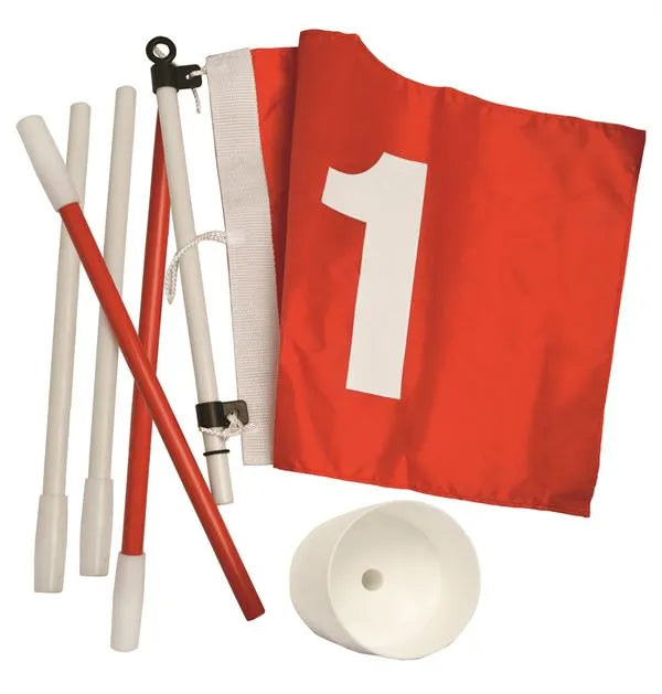 Golf Flagstick with Putting Cup - Standard Golf Hole size