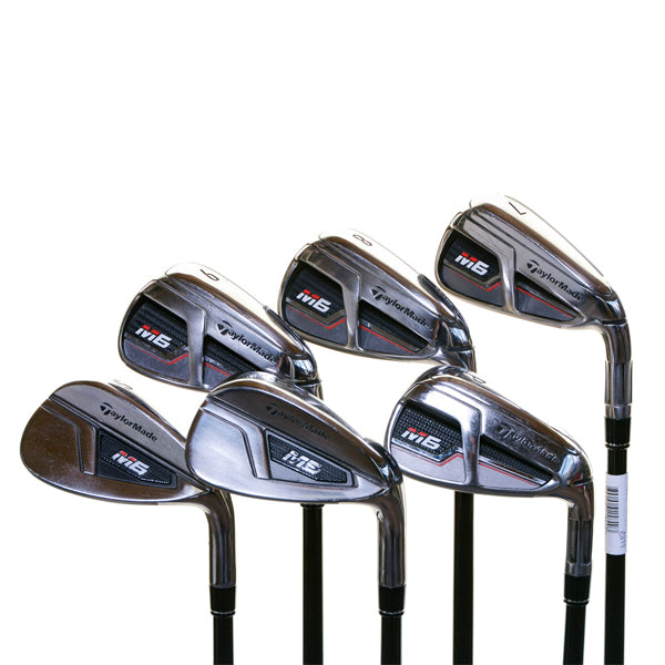 Taylormade M6 7-SW Golf Irons - Graphite - Secondhand