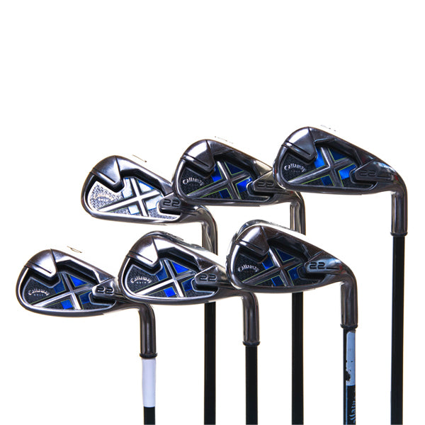 Callaway X 22 Golf Irons 5-PW - Graphite - Secondhand