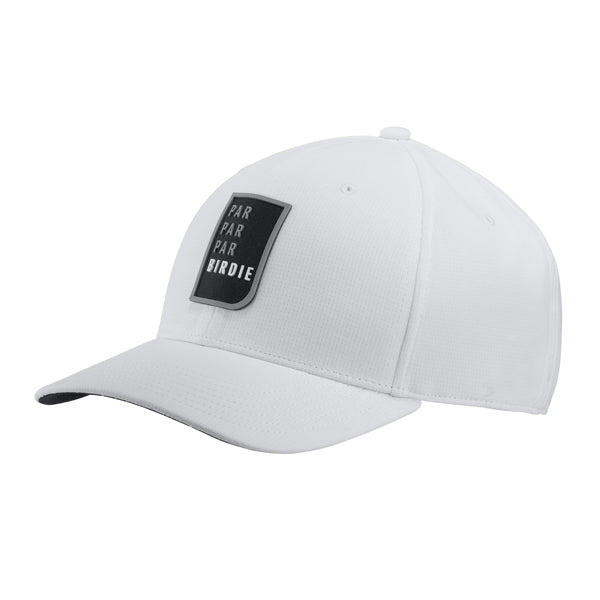 adidas Par Birdie Snapback Golf Cap - White