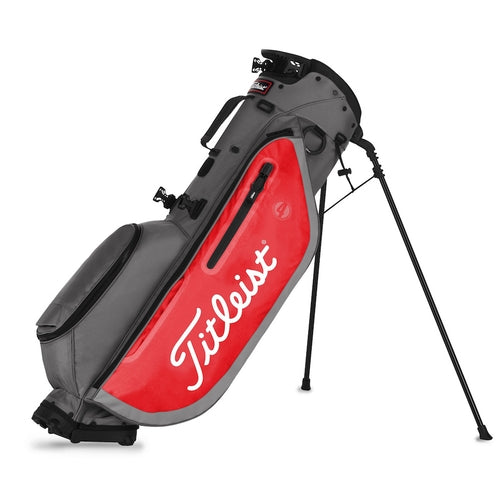 Titleist Players 4 Golf Stand Bag - Grey/Red