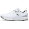 Puma Fusion FX Tech Golf Shoes - White/Silver/Grey
