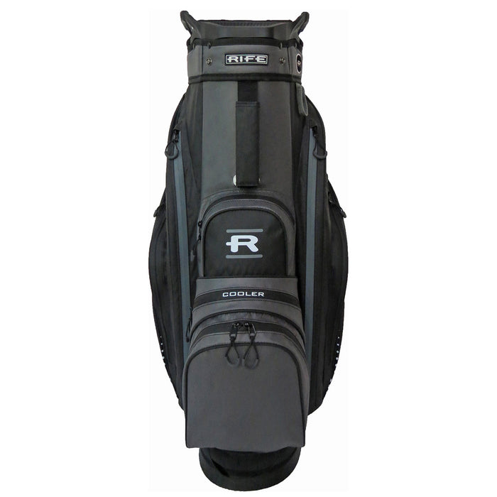 Rife Waterproof Golf Cart Bag - Black