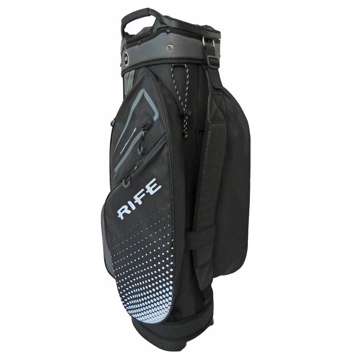 Rife Waterproof Golf Cart Bag - Black