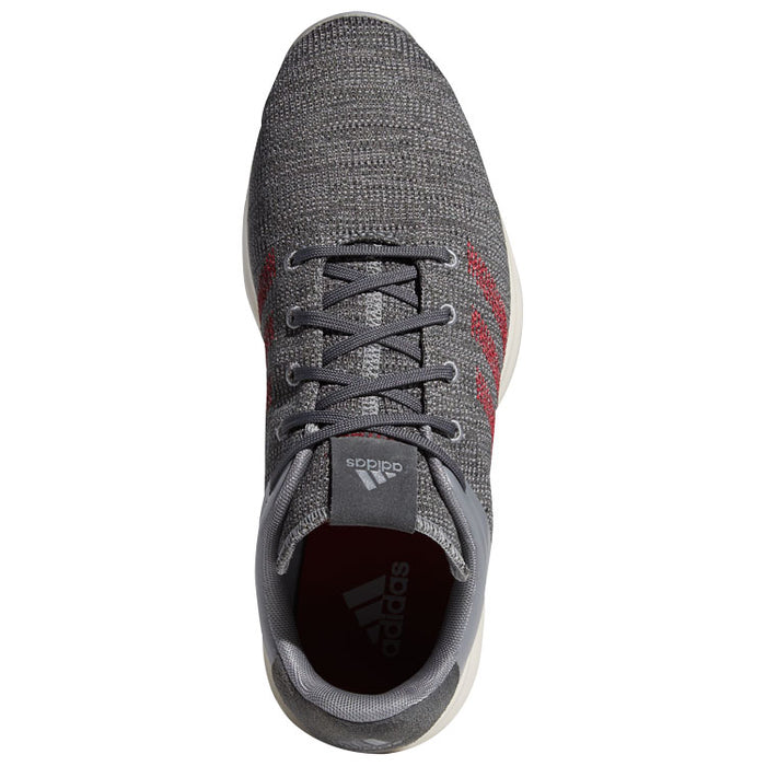 adidas S2G Golf Shoes - Grey/Red