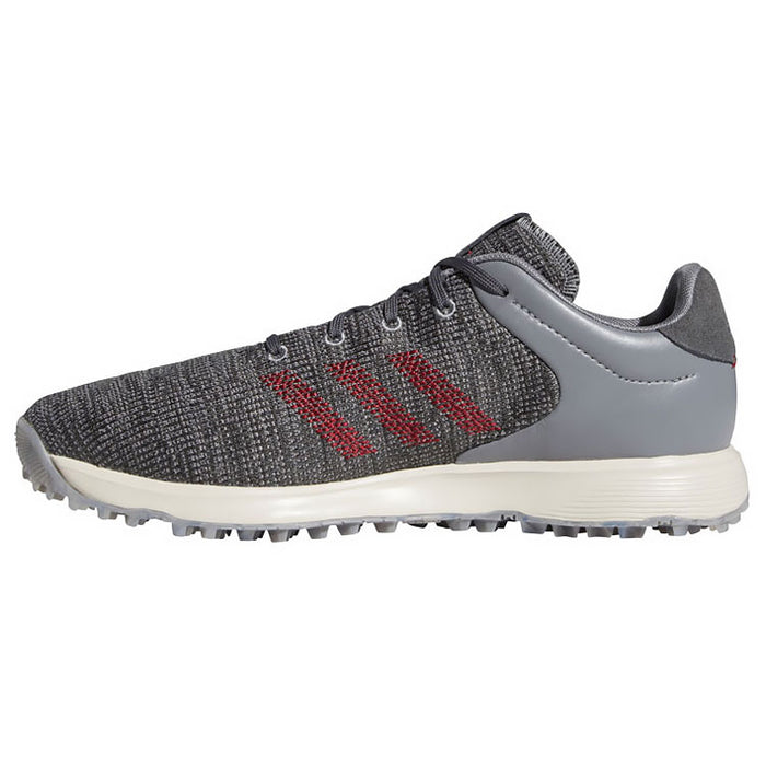 adidas S2G Golf Shoes - Grey/Red