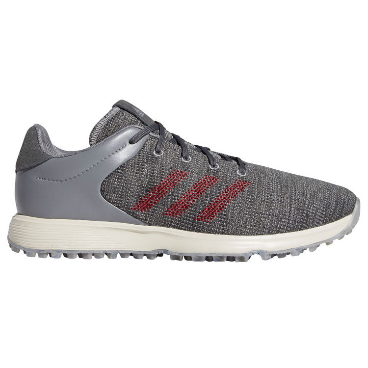adidas S2G Golf Shoes - Grey/Red