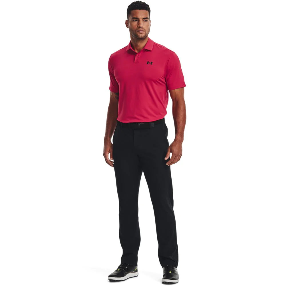 under armour pink polo