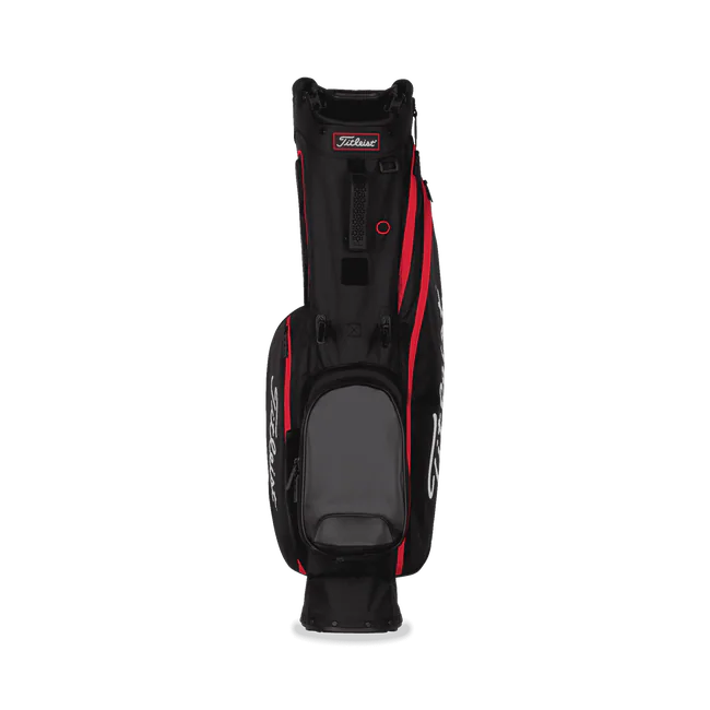 Titleist Players 4 Golf Stand Bag - Black/Black/Red