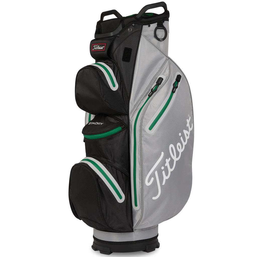 Titleist Stadry 14 Golf Cart Bag - Grey/Black/Green