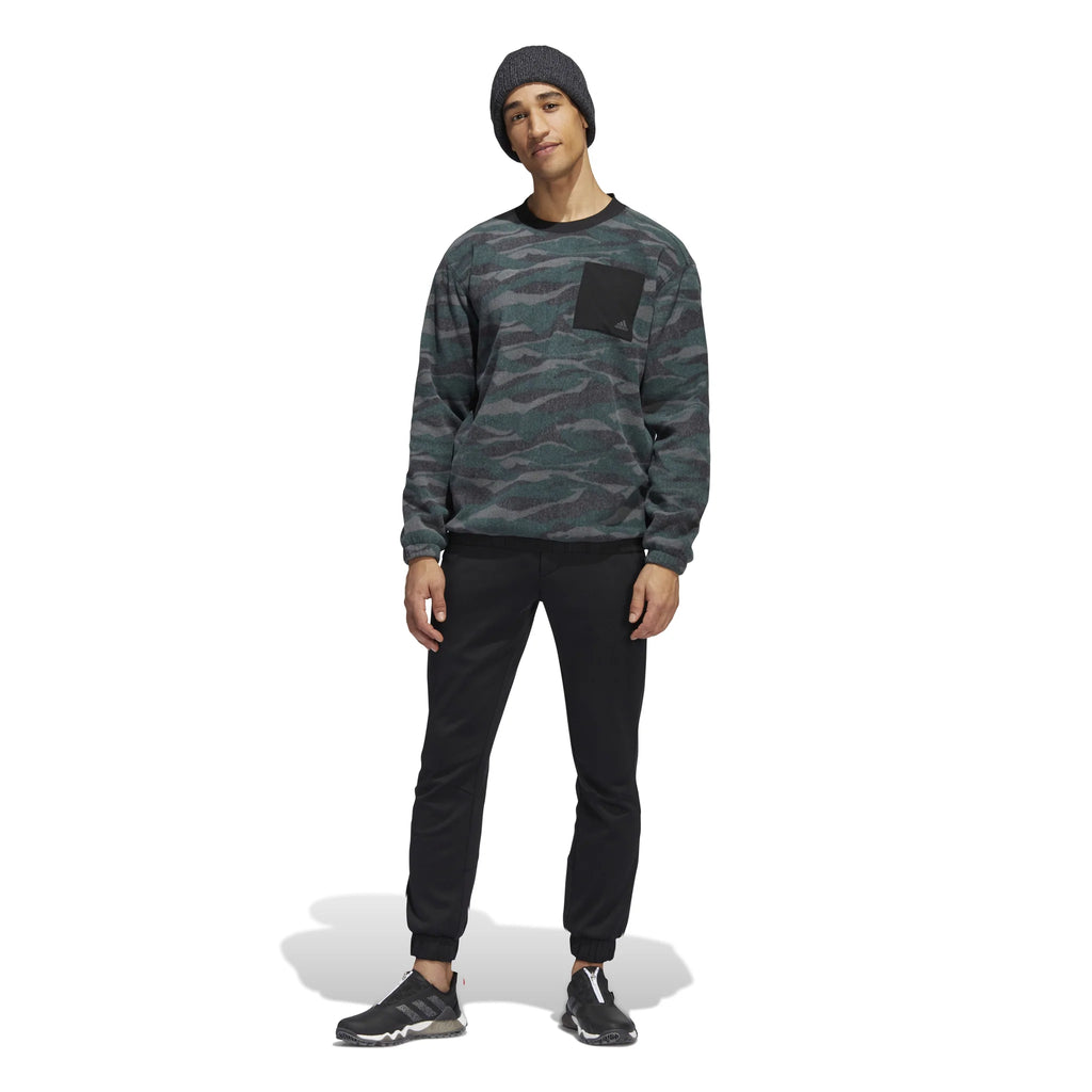 adidas men's post game allover print crewneck sweatshirt