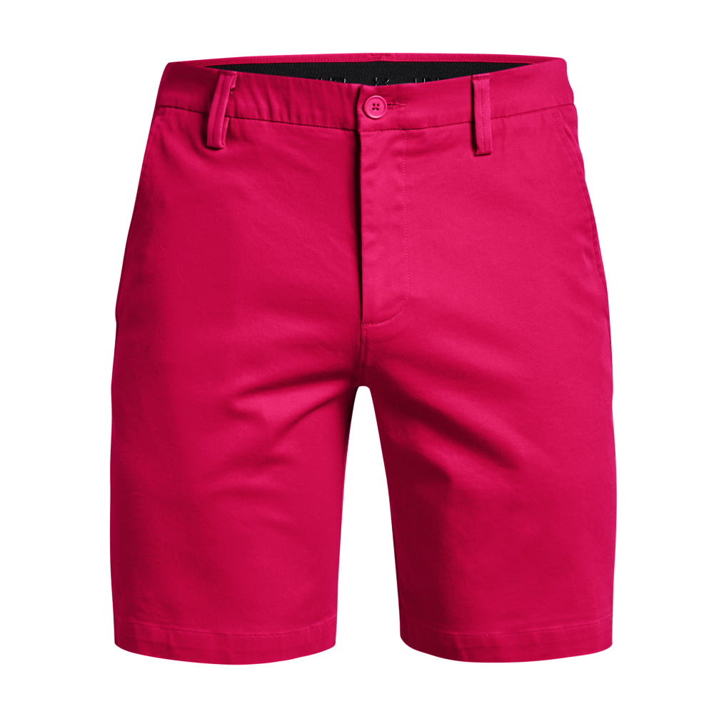 Under Armour Chino Golf Shorts - Pink - Andrew Morris Golf