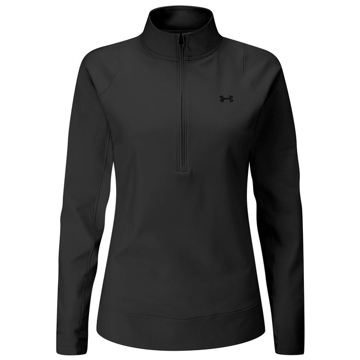 Under Armour Ladies Storm MidLayer 1/2 Zip - Black