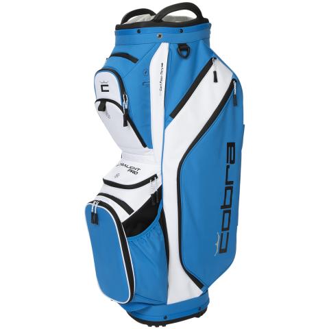 COBRA Ultralight Pro Cart Golf Bag - Electric Blue / White