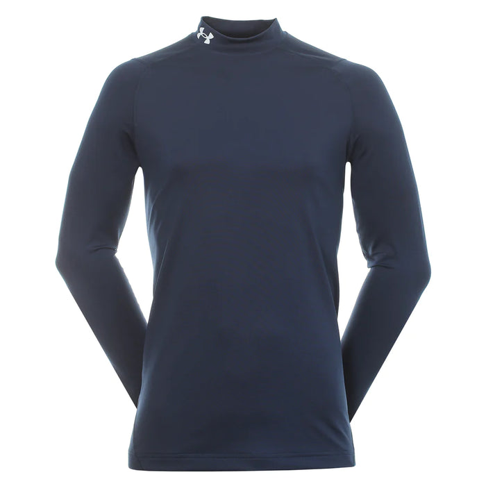 Under Armour ColdGear® Infrared Golf Mock Base Layer - Navy / Academy