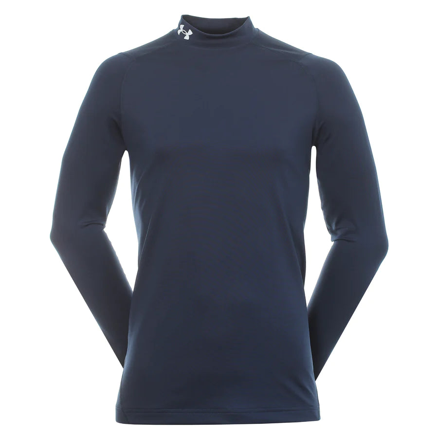 Under Armour ColdGear® Infrared Golf Mock Base Layer - Navy / Academy -  Andrew Morris Golf