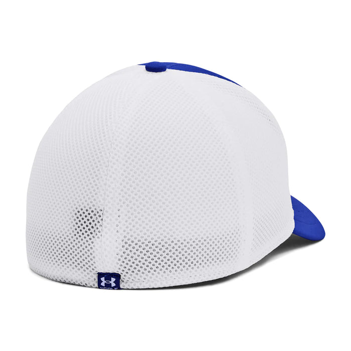 Under Armour Iso-Chill Mesh Driver Golf Cap - Versa Blue / White