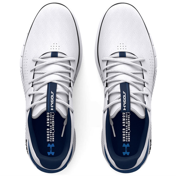 Under Armour Hovr Fade 2 SL Golf Shoes - White/Navy