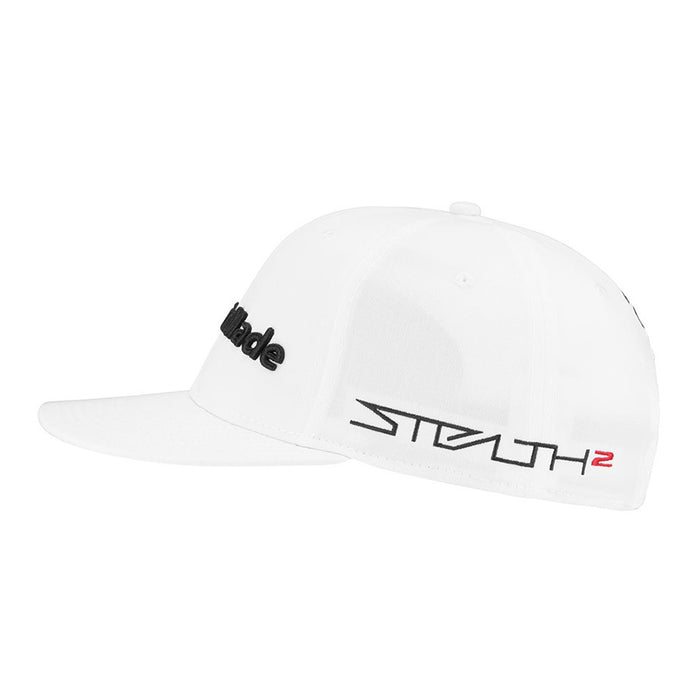 Taylormade Tour Flatbill 2023 Golf Cap - White