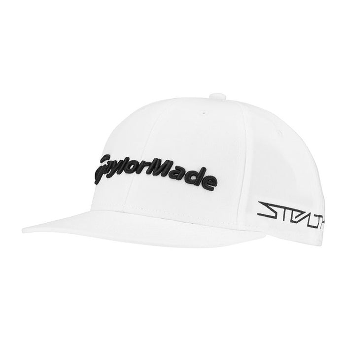 Taylormade Tour Flatbill 2023 Golf Cap - White