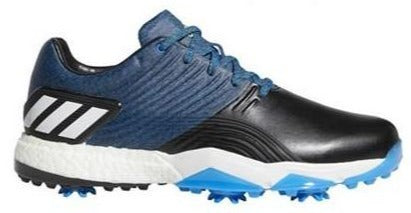 adidas AdiPower 4orged Golf Shoes Black Blue Andrew Morris Golf