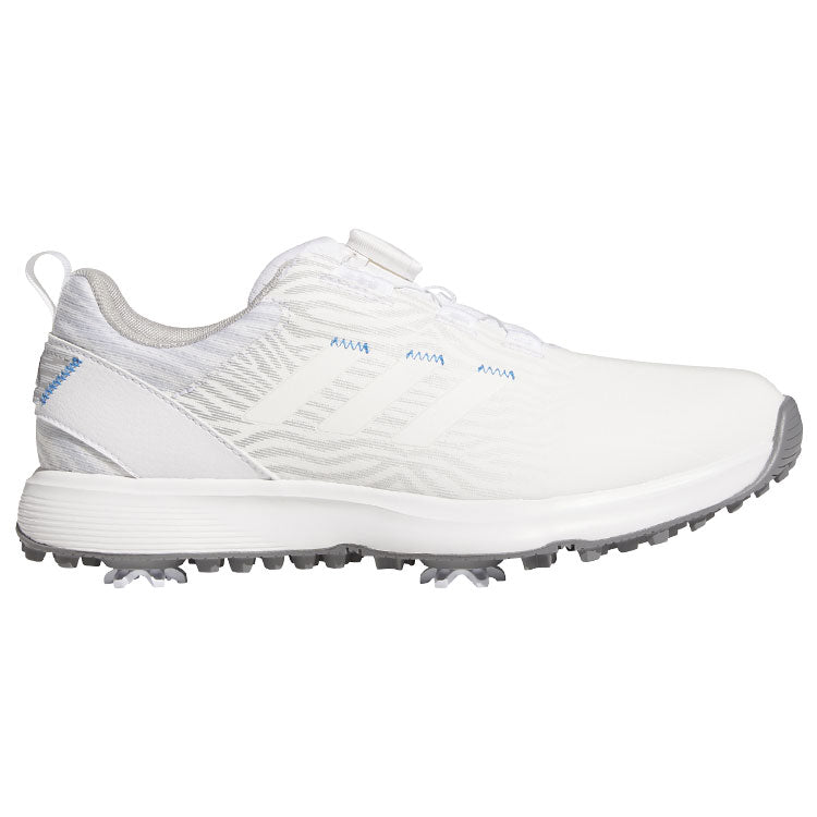 adidas S2G BOA Ladies Golf Shoes - White/Grey