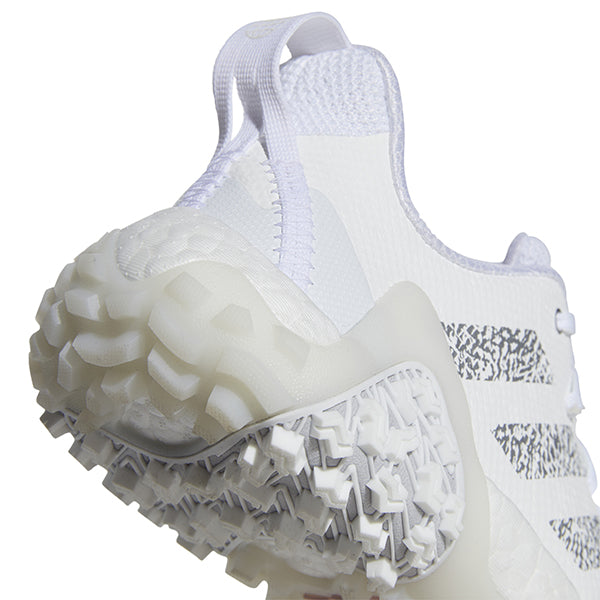 adidas Codechaos Ladies Golf Shoes - White/Silver/Pink