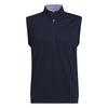 adidas Elevated 1/4 Zip Golf Vest Pullover - Navy