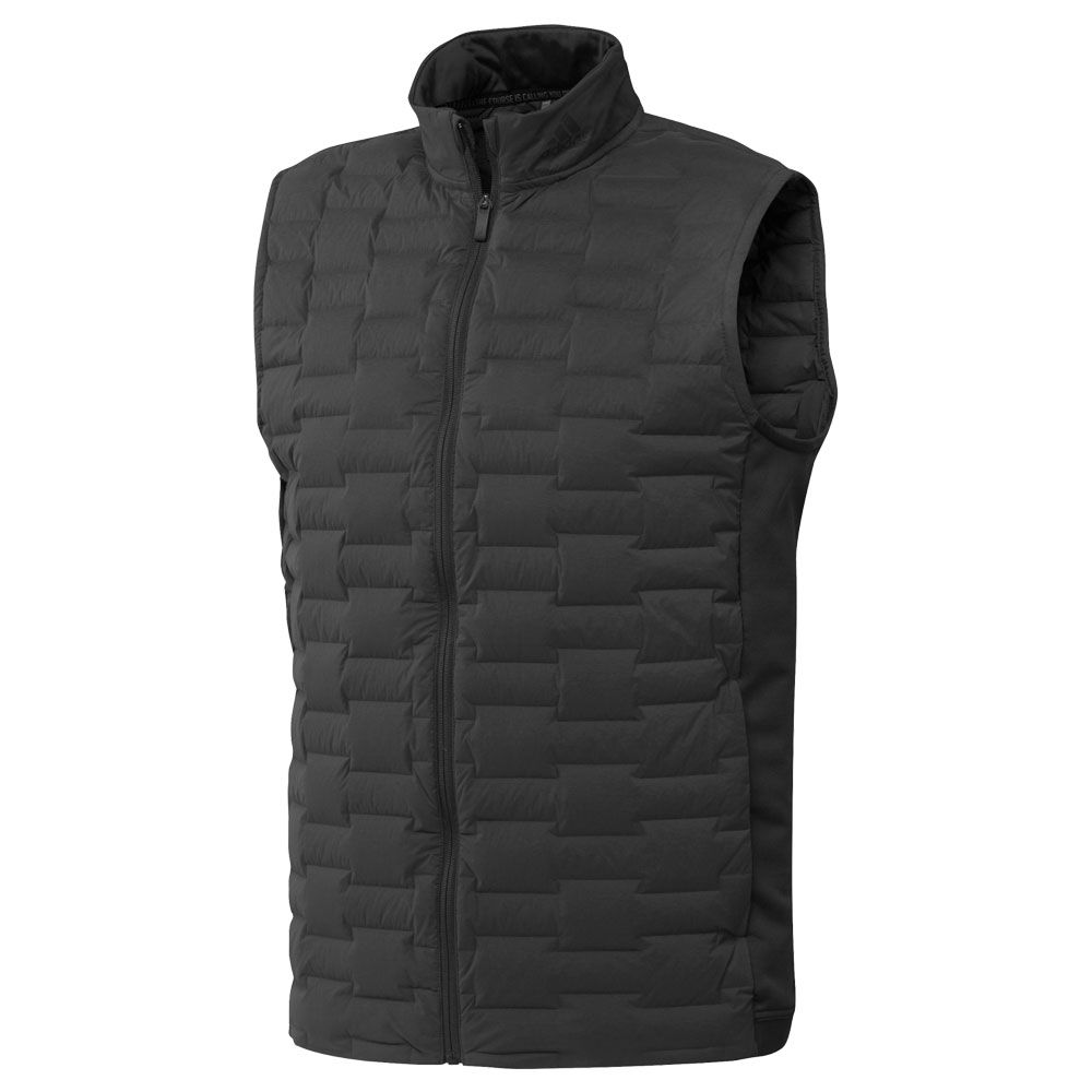 adidas Frost Guard Full-Zip Golf Vest - Black