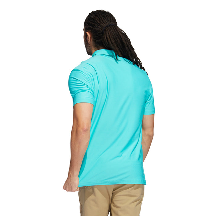 Adidas Go-To Golf Polo Shirt - Semi Mint Rush