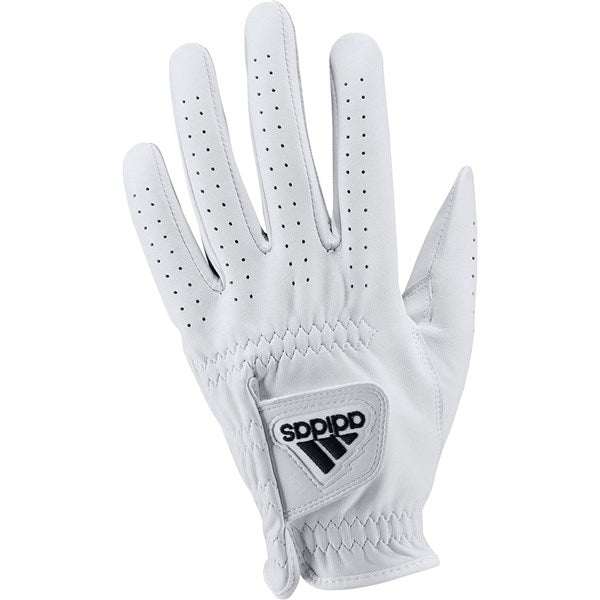 adidas Leather Golf Glove - White