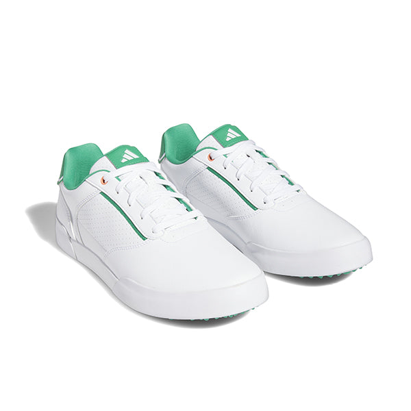 adidas Retrocross Spikeless Golf Shoes - White/Green