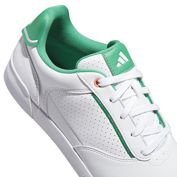 adidas Retrocross Spikeless Golf Shoes - White/Green