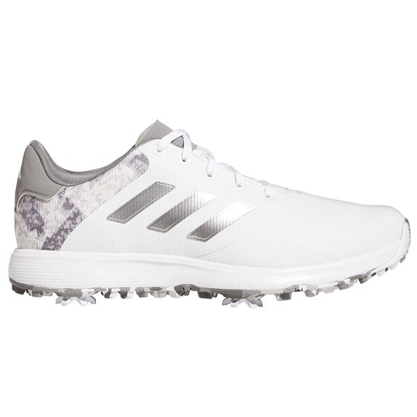 adidas S2G 23 Golf Shoes - White/Silver/Grey