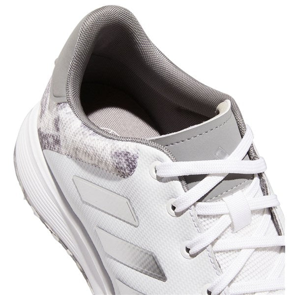 adidas S2G 23 Golf Shoes - White/Silver/Grey