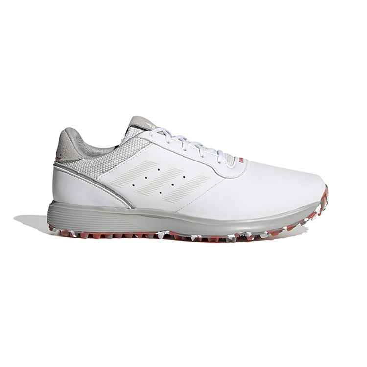 adidas S2G SL Golf Shoes - White/Grey